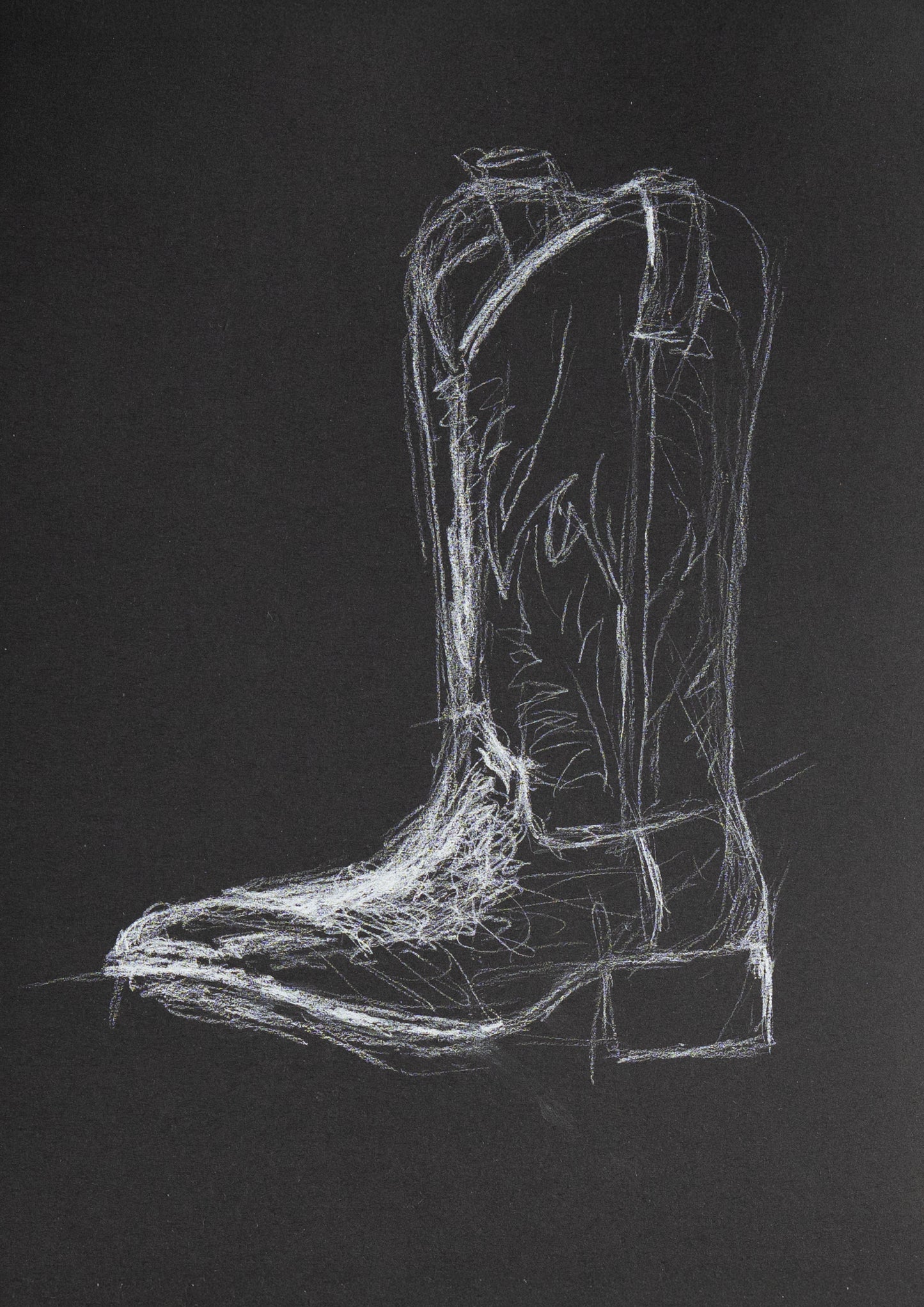 Dusty Boots - Drawing