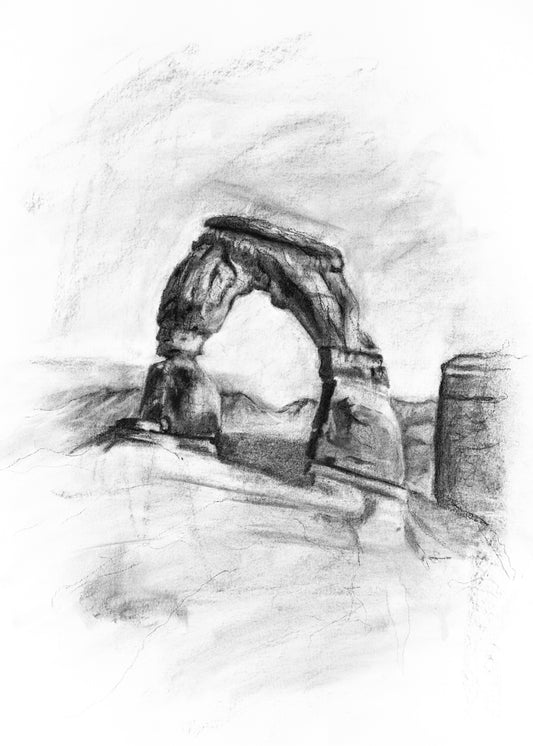 5 x 7 - Sandy Arch